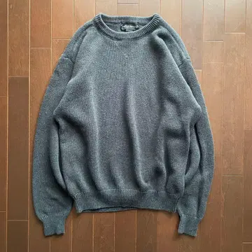 90년대 Croft & barrow 앞V 코튼 스웨터