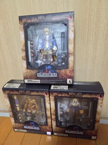 BRING ARTS FINAL FANTASY TACTICS 3체 세트