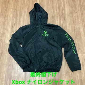 최종 가격 인하 Xbox H&M 후드 부착 나일론 자켓 사이즈 S
