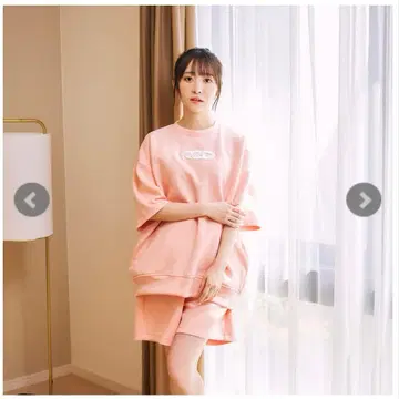 [컨디션 최상] ReZARD 룸웨어 핑크 오버 사이즈