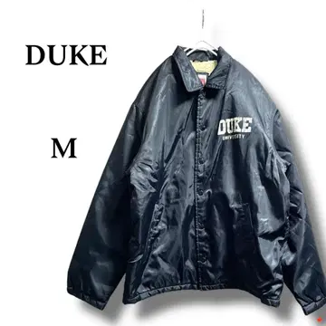 DUKE 빈티지 블루종 M 블랙 스트릿 보아 겨울 자켓