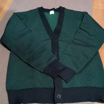 에디피스 다크 그린 가디건