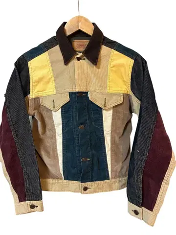 리바이스/코듀로이/멀티 컬러/USA제/클레이지 자켓