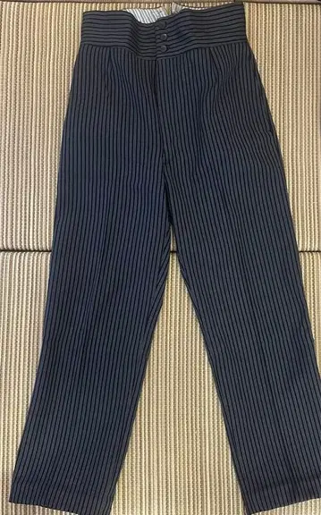 프렌치 스트라이프 워크 팬츠 프렌치 워크 팬츠