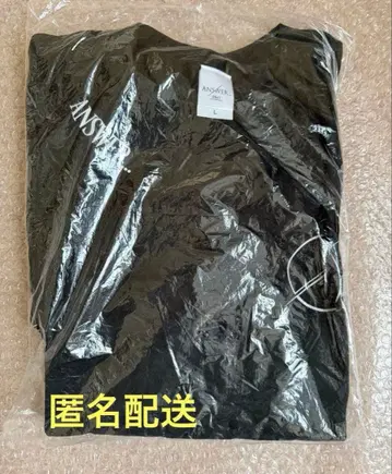 토사카 히로오미 사진 롱 슬리브 T셔츠 ANSWER L 사이즈