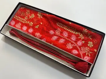 실크  오비 장식 천 & 허리띠 세트 116