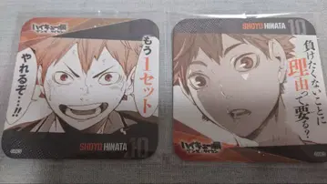 하이큐 겐가 x 타이칸 청춘 격려 코스터 히나타 쇼요