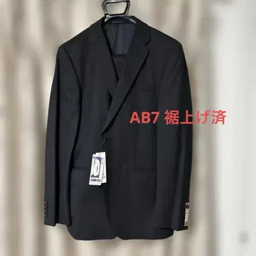 가격 인하 이온 탑밸류 블랙 스트라이프 수트 AB7