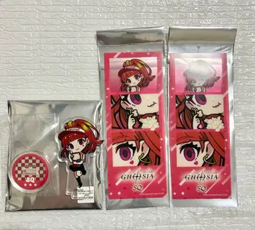 그노시아 라운드 원 SQ 아크릴 스탠드 클리어 카드