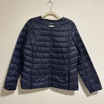 UNIQLO 네이비 울트라 라이트 다운 자켓 XL