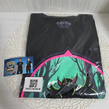 포켓몬 GO 와일드 에리어 나가사키 한정 T셔츠 M 형광 오롱털 t셔츠