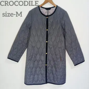 크로커다일 퀼트 코트 (써모아) 발수 가공 size-M