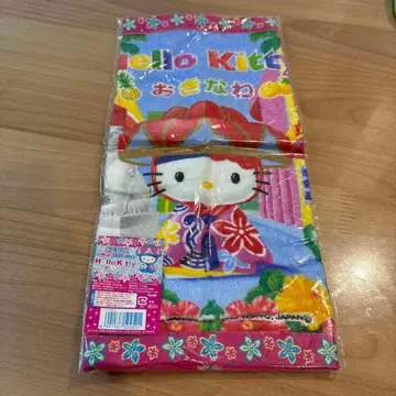 헬로키티 오키나와 한정판 핸드 타월 헬로키티 지역 한정 키티