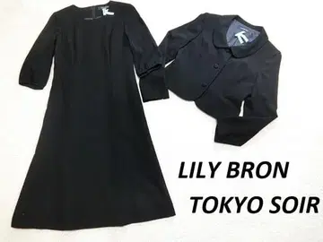 새상품급 릴리번 도쿄 소와르 포멀 원피스 셋업 9