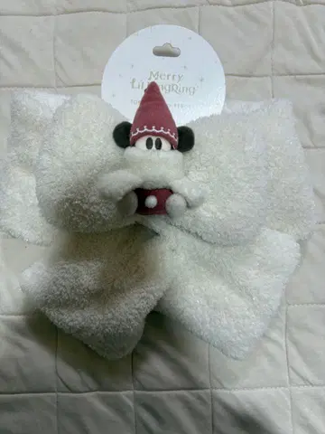 디즈니랜드 크리스마스 릴린린 머플러 새상품