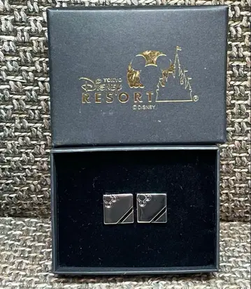 도쿄 디즈니 리조트 커프스 단추 미키마우스 커프 링크