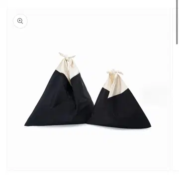 AZUMA 숄더백 블랙/화이트 라지