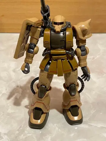 hg 자쿠 하프 캐논 완성품