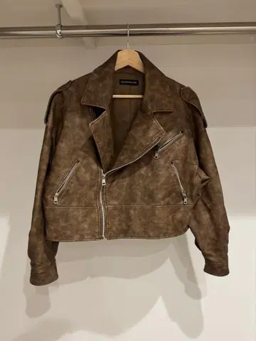 searoomlynn 브라운 라이더 자켓