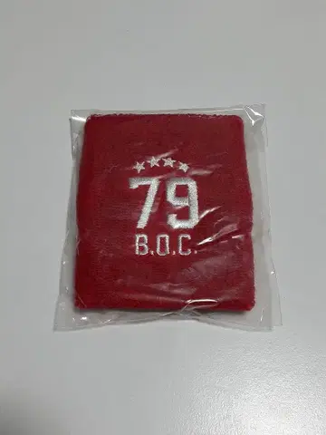 BUMP OF CHICKEN 넘버링 리스트 밴드 레드