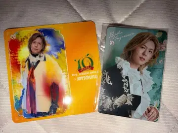 미세스 후지사와 료카 제일복권 포토 카드, JOYSOUND 콜라보 코스터