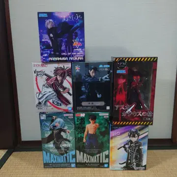 애니메이션 피규어 7체 세트