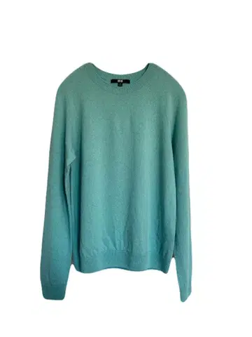 UNIQLO 캐시미어 스웨터 그린 민트