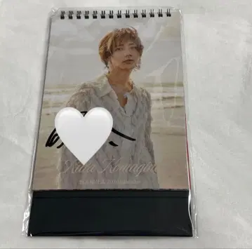 코마키네 아오타 탁상 달력 2026 친필 사인 포함