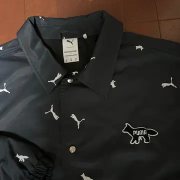PUMA 메종 키츠네 나일론 자켓 XL 블랙