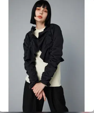 HeRIN.CYE 셔링 자켓