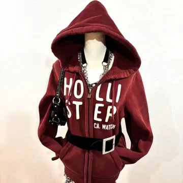 헤이세이 갸루 y2k 지퍼 후드티 그런지 헤이세이 여아 맥브링 홀리스터