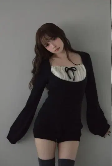 ANDMARY Raven gother 세트업 택 포함 미사용 새상품