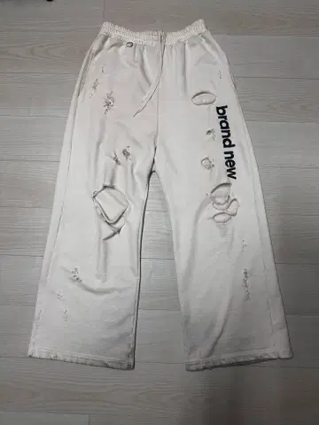 doublet 23ss destroyed sweat pants