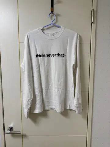 thisisneverthat 롱 슬리브 T셔츠 S 화이트