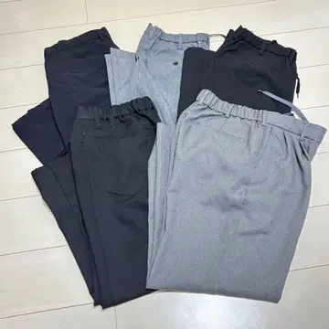 GU UNIQLO 팬츠 묶음 판매 5점 남성용 M 사이즈 상당 묶음 판매