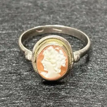 쉘 카메오 반지 027