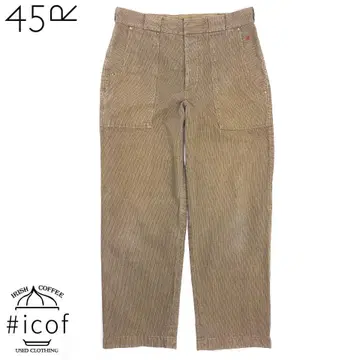 45R 45rpm 샘플 베이커 팬츠 일본제 L a424