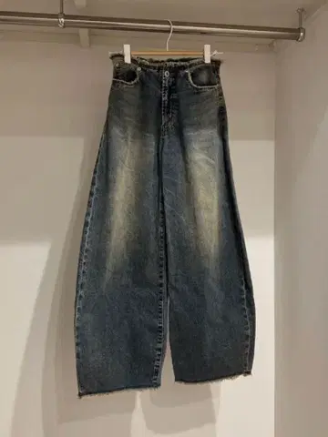 LAGUA GEM 와이드 레그 데님 팬츠 셋업 가능