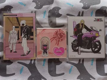 도쿄 리벤저스 아크릴 스탠드 색지 엽서 산즈 하루치요