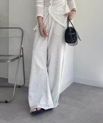 mystic 커브 스웨트 팬츠 라이트 그레이