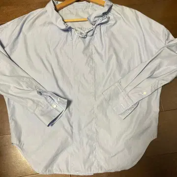 MACPHEE 블라우스 스카이블루