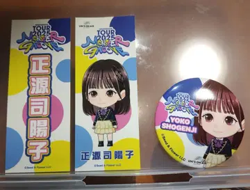 히나타자카46 쇼겐지 요코 스티커 캔뱃지 세트