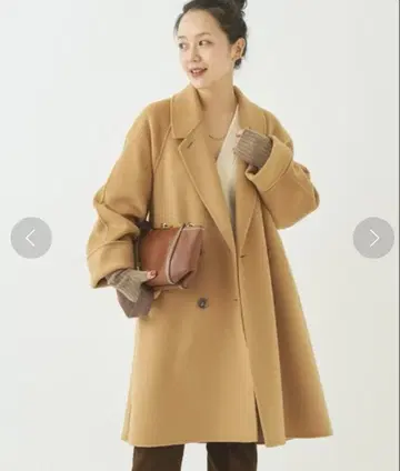 plage 새상품급 160s a line coat 36 사이즈 카멜