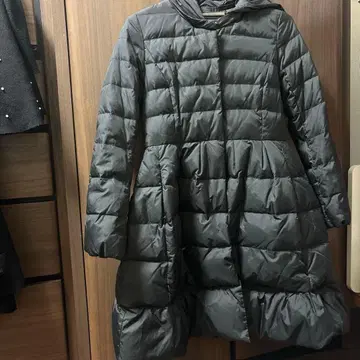 원피스 다운 블랙