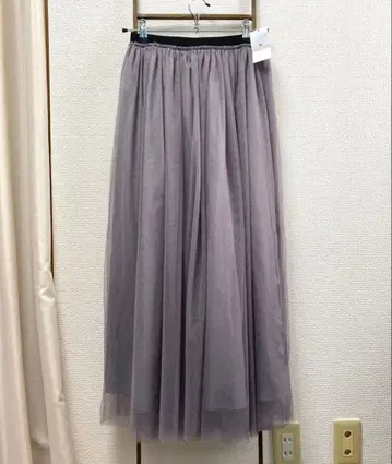 어반 리서치 새상품 튤 플레어 스커트