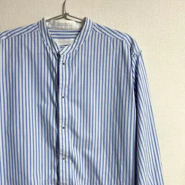 ASEEDON CLOUD 롱 셔츠 스트라이프