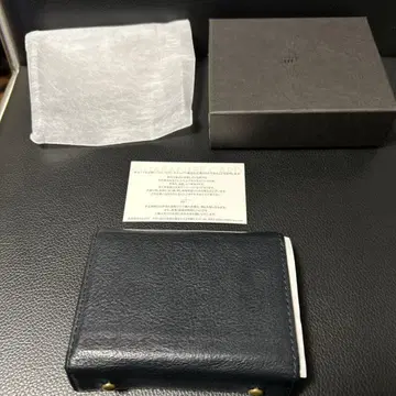 m+ 네이비 미르폴리에 지갑 보증서 포함