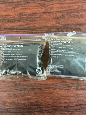 [ 미개봉 새상품 ] 훼미리마트 조거 팬츠 M 블랙