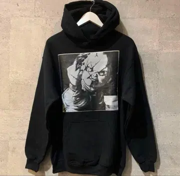 남녀 공용 소량 입고! 처키의 신부 처키 후드티/블랙