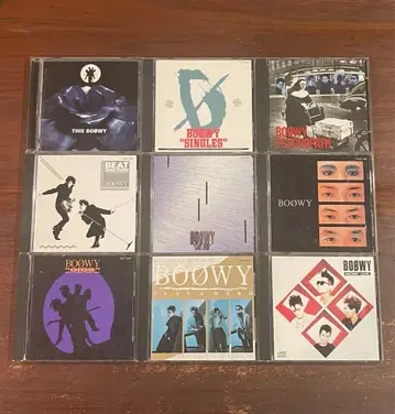 BOOWY CD 세트 9매